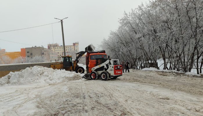 В Кирове уберут снег с 38 участков с 1 по 2 февраля